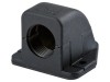 Conector unghiular M25 IP65 poliamidă gri