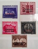 1941 - Fundatia Carol I - serie MNH** cu margine - LP 143 II supratipar CHISINAU, Oameni, Nestampilat