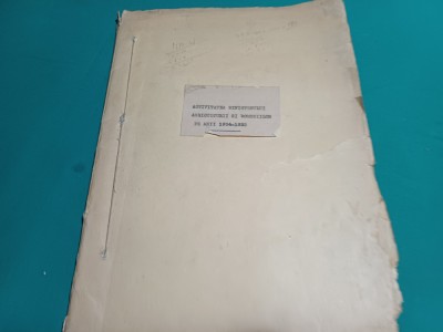 ACTIVITATEA MINISTERULUI AGRICULTURII ȘI DOMENIILOR PE ANII 1934-1935 *DOSAR *27 foto