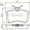 Set placute frana,frana disc VW POLO (9N) (2001 - 2012) BOSCH 0 986 494 621