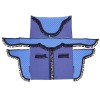 Set Perdele Cabina Camion, Universale, Velur, Albastru-Negru, Mega Drive