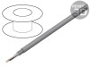 Cablu ecranat PVC LiY-CY 3x0,5mm2 cu tresă de cupru cositorit
