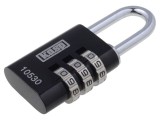 Lacăt cu cifru din aluminiu 32mm