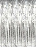 Perdea Folie Metalizata Argintie 100x200 cm