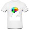 Tricou &quot; Brain Outline &quot;