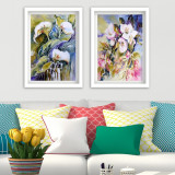 Cumpara ieftin Set 4 tablouri decorative, SET_126 Lulu, 34x44 cm, plastic