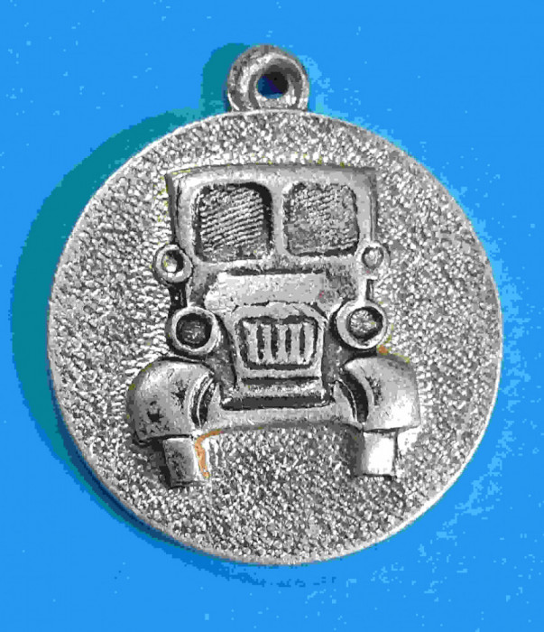 Medalie medalion Industrie - Realizari Epoca de Aur Auto - Camion
