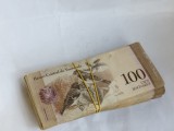 bnk bn Venezuela 100 Bol&iacute;vares - Pick 93 - lot 100 bucati circulate