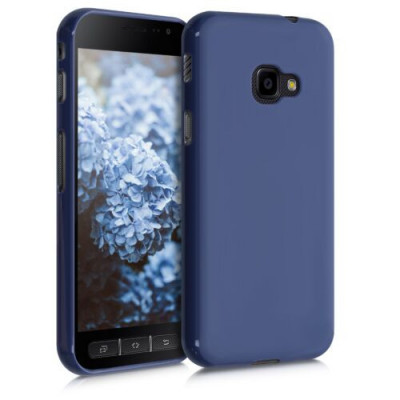 Husa pentru Samsung Galaxy Xcover 4/Galaxy Xcover 4s, Silicon, Albastru, 42413.186 foto