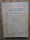 Cursul scurt de istorie a Partidului Comunist, Bolsevic, al Uniunii Sovietice