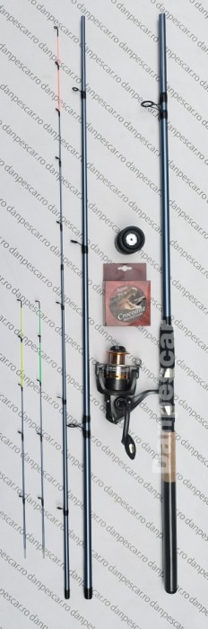 SET Lanseta ROBINHAN KOMODO Feeder 3.30m + Mulineta FL EFB4000 si150m fir