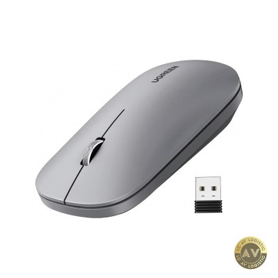 Mouse Wireless UGREEN MU001 4000DPI Gri foto