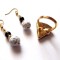 Set inel si cercei cu agate 47829