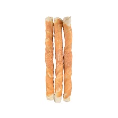 RECOMPENSE PENTRU CAINI SNACK BATON VITA SI PUI FLAMINGO 25CM 240G (3BUCx80G)