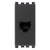 Vimar Priza modulara telefon, dubla distributie, 2xRJ11, negru ProAdvanced PowerfulTools