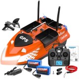 Cumpara ieftin Barca Plantat, Nadit si Momit iUni V802 PRO, GPS, 2 Baterii 5200mAh, 4 cuve, 3kg, 500m, 15km/h