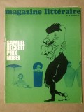 Magazine litteraire no 35, Decembre 1969: Samuel Beckett Prix Nobel