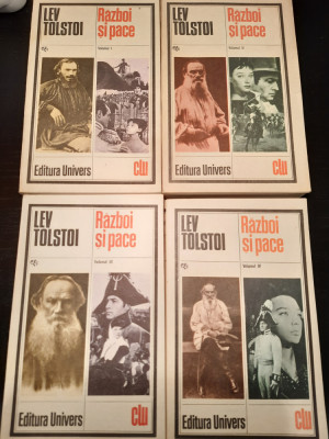 Lev Tolstoi - Razboi Si Pace (Vol 1 + Vol 2 + Vol 3 + Vol 4) foto