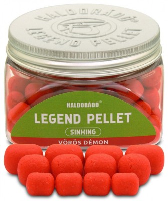 Haldorado - Pelete de carlig Legend Pellet Sinking 8, 12, 16mm - Demonul Rosu foto