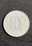 Moneda Cehoslovacia 10 haleri 1964
