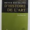 REVUE ROUMAINE D &#039;HISTOIRE DE L &#039;ART - SERIA BEAUX - ARTS , TOME XXXIV , 1997