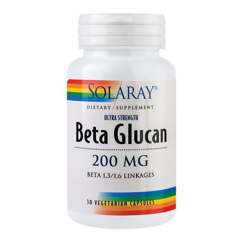 Beta Glucan 200mg, 30cps, Solaray