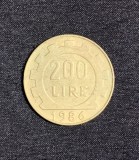 Moneda 200 lire 1986 Italia