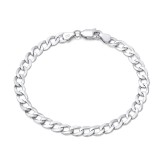 Cumpara ieftin Bratara cuban din argint pentru barbati 925, JW1483, placata cu rodiu, DELIS