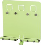 Cuier pentru chei Easyhome MB-008 verde, cu suport pentru scrisori