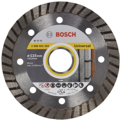 Bosch Professional Turbo disc diamantat 115x22.23x2x10 mm universal foto