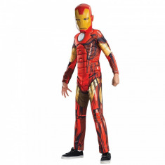 Costum Deluxe Iron Man Avengers, Marvel, L, 8 - 10 ani foto