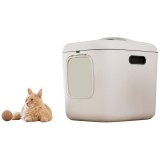 Litiera Rotho, model XL, alb, 614x499x576mm, pentru pisici, 2kg-4.9kg