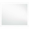 Oglinda cu LED de perete pentru baie, 80 x 60 cm