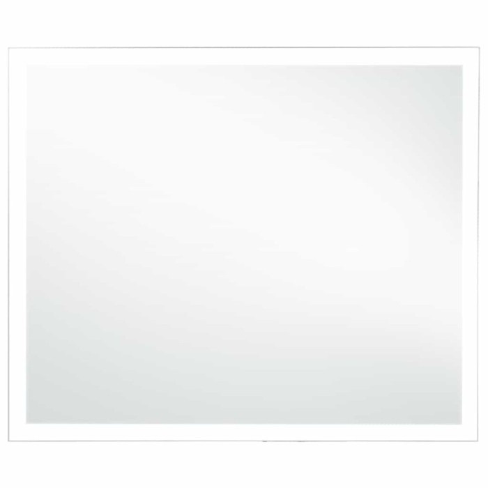 Oglinda cu LED de perete pentru baie, 80 x 60 cm