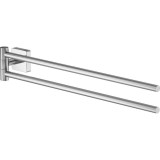 Cumpara ieftin Suport prosop baie Lenz Rain, 2 brațe, 46 cm, crom