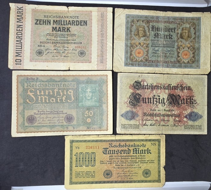 Lot Bancnote Germania