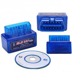 Tester ELM 327 OBD II cu bluetooth pt diagnosticarea defectelor foto