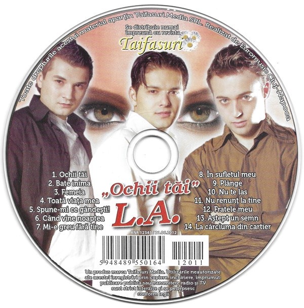 CD L.A &lrm;&ndash; Ochii Tai revista Taifasuri