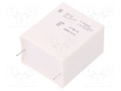 Condensator KEMET 4.5uF DC-Link Polipropilenă THT ESR 7.3m&amp;Omega; &amp;plusmn;5% foto