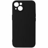 Husa silicon TPU Matte neagra, magnet, pentru Apple iPhone 13