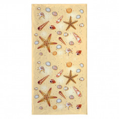 Prosop de plaja Sea Food, Oyo Concept, 70x140 cm, policoton, multicolor