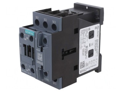 Contactor 3-Pole 3 Aux Contacts 230VAC foto