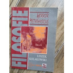 Leszek Kolakowski,Horror metaphysicus