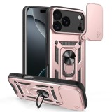 Husa iPhone 17 Pro Max protectie camera Asteroid GSM CamShield Series, roz
