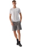 Pantaloni Scurti Barbati 4F SHM383 Gri - Sport, Relaxare, Uscare Rapida, Poliester/Elastan