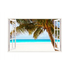 Sticker decorativ, Ocean 3D, 85 cm, 166STK