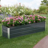 Jardiniera gradina Nijmege 183 x 47 x 40 cm [en.casa] HausGarden Leisure