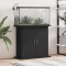 vidaXL Suport pentru acvariu, negru, 81x36x73 cm, lemn prelucrat 833600