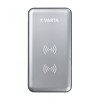 Incarcator Wireless Varta Dual Coil, Fast Wireless, 10W, Argintie