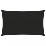 Panza parasolar Gossi, 3x6 m, HDPE 160 g/m2, Negru, protectie UV, impermeabila, gradina, terasa, balcon